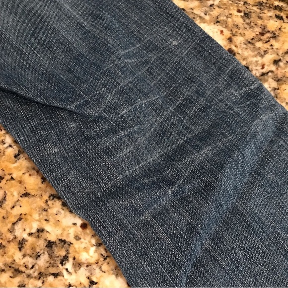 ▪️VINTAGE Red Engine Cropped Jeans - Picture 7 of 14